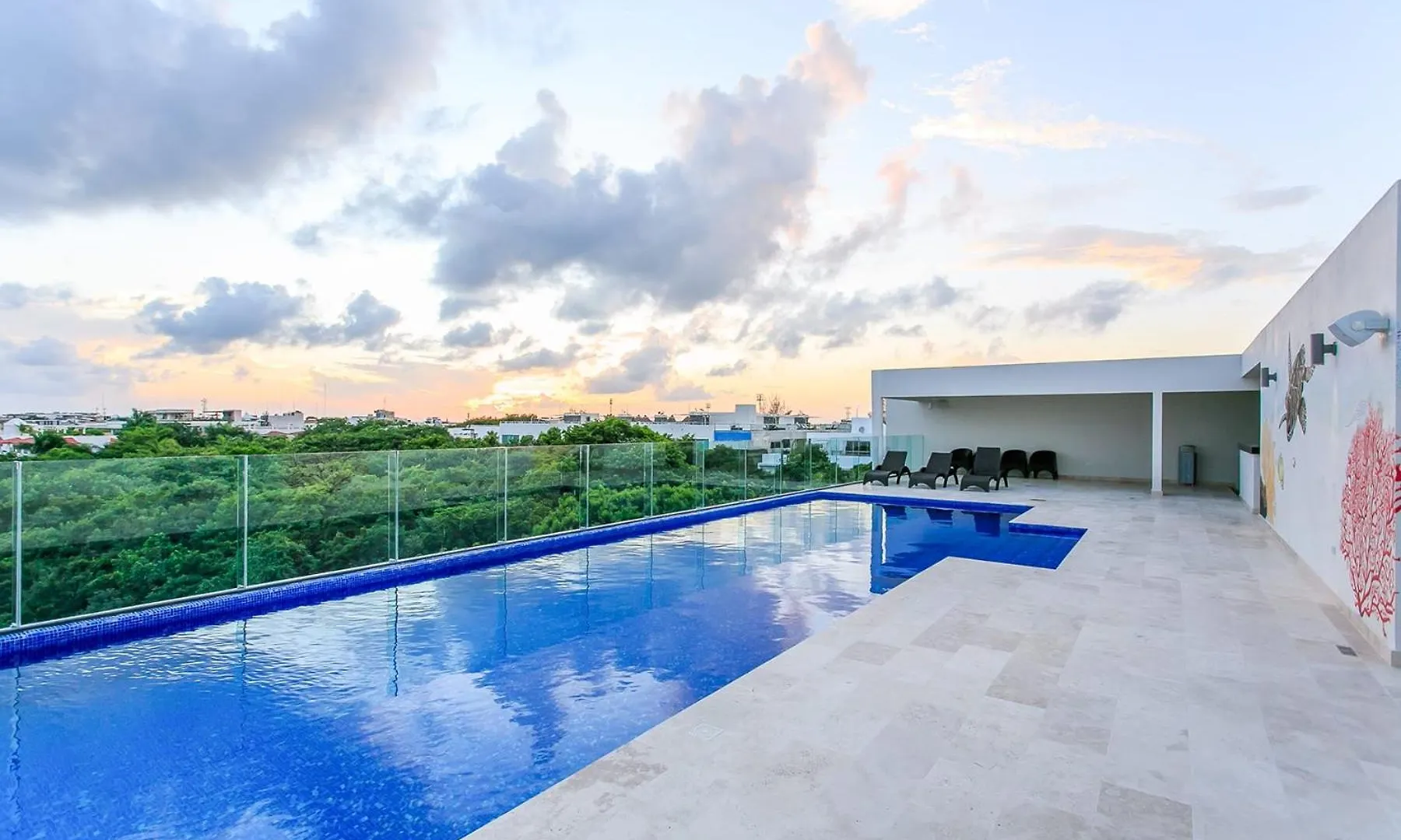 Happy Vibes Getaway With Stellar Oceanview Roof Pool! Villa Playa del Carmen Holiday home