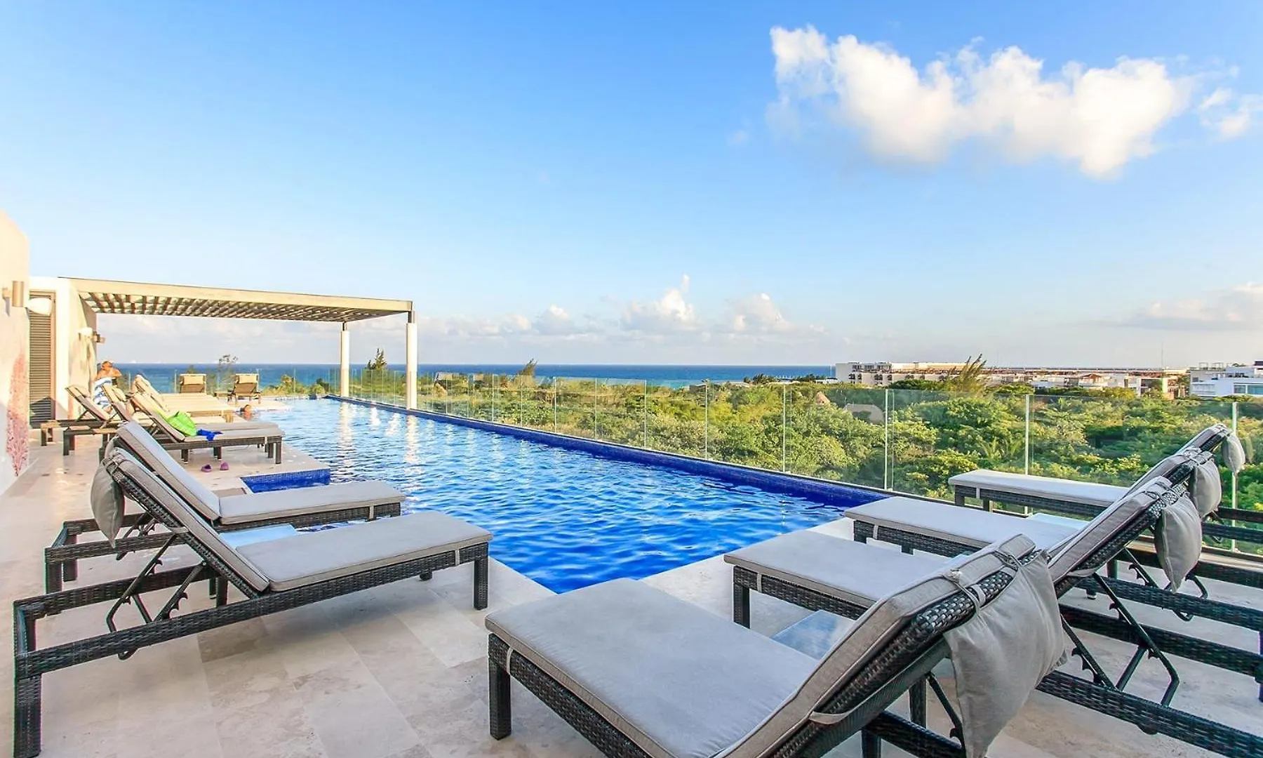 Vila Happy Vibes Getaway With Stellar Oceanview Roof Pool! Playa del Carmen Mexiko